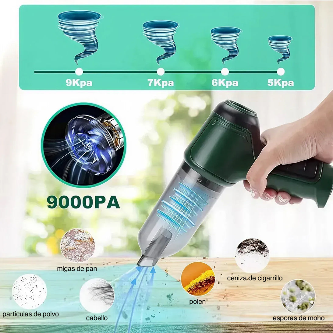CleanMAX - Aspirador Portátil
